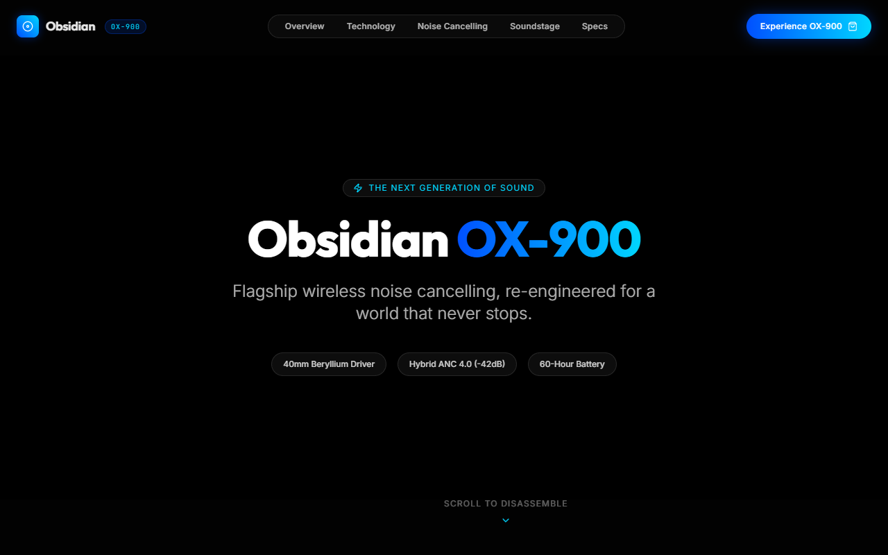 Obsidian OX900
